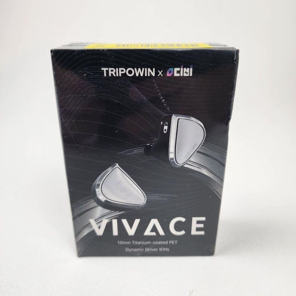 Linsoul Tripowin x 0DiBi Vivace IEM Earbuds Titanium Driver HiFi Gaming NEW